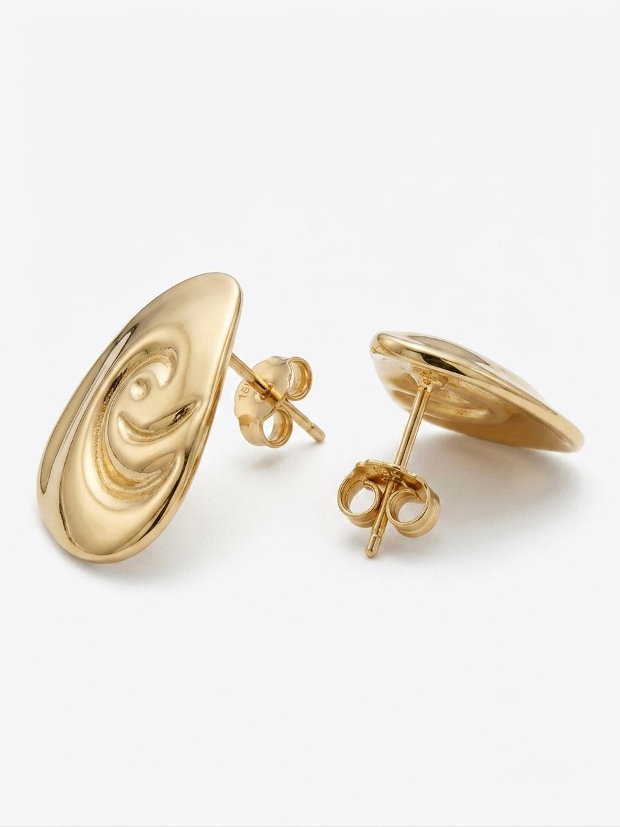 Molten Swirl Earrings