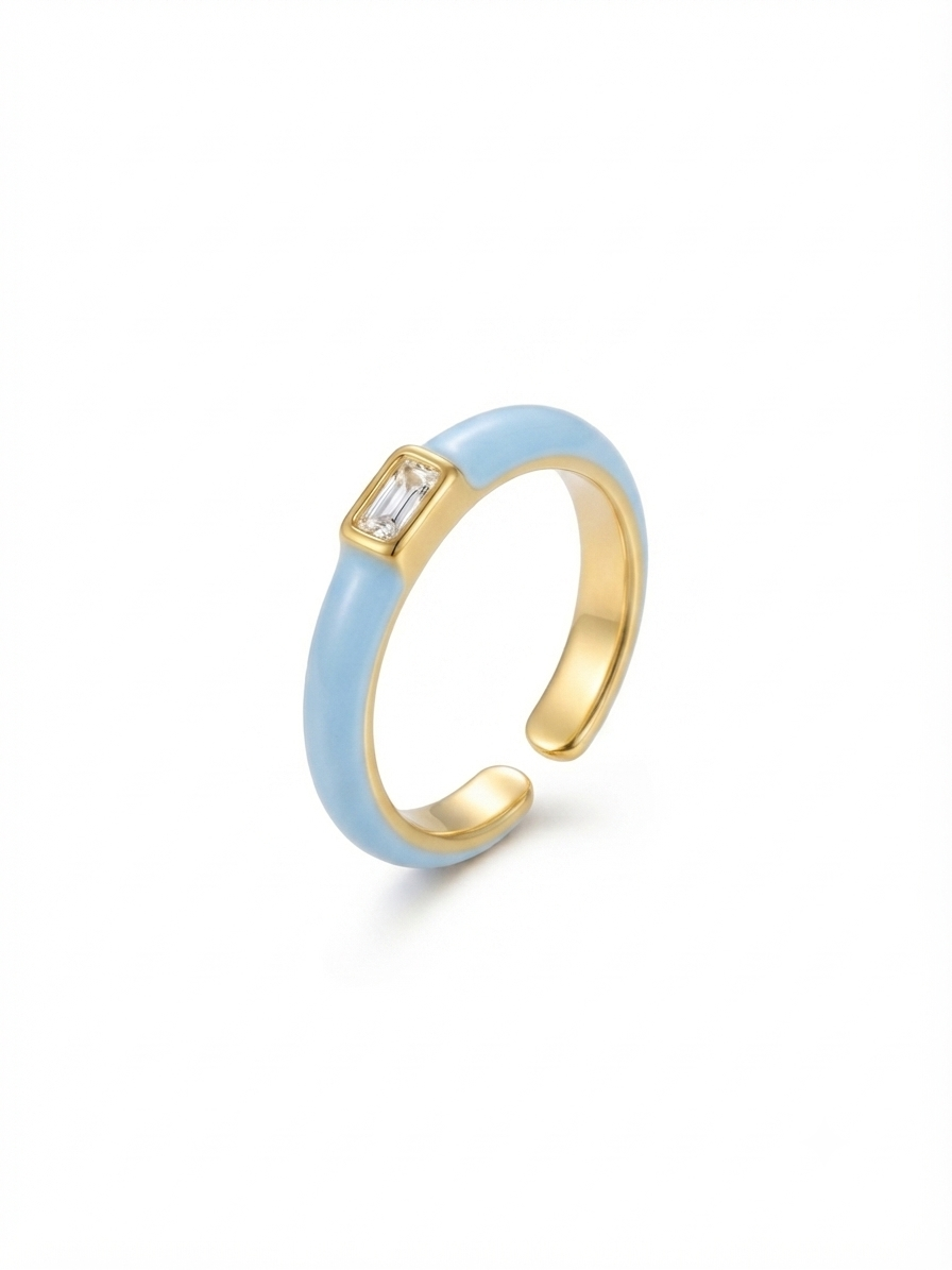 The Smurf Blue Ring