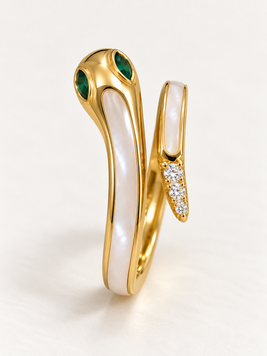 The Serpent’s Gaze Ring