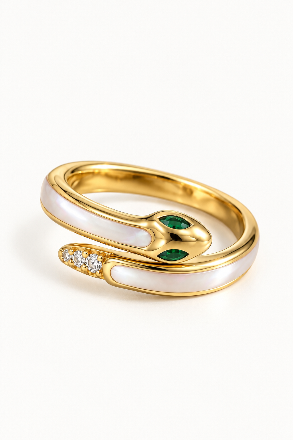 The Serpent’s Gaze Ring
