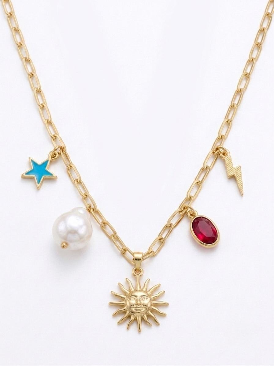 Soleil Charm Necklace