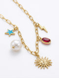Soleil Charm Necklace