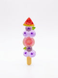 Watermelon & Blueberry Popsicle Hair Slide