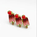 Strawberry Popsicle Hair Slide