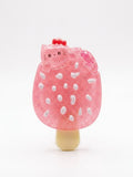 Bow Kitty Ice Cream Hair Slide
