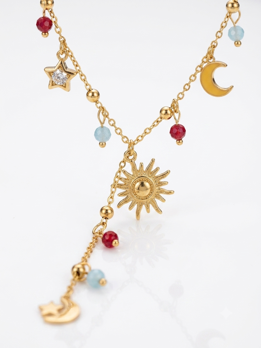 Celestial Lariat Necklace